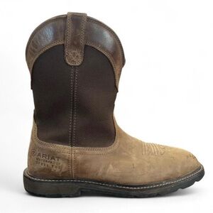 Mens Ariat Steel Toe Western Work Boots size 10 EE